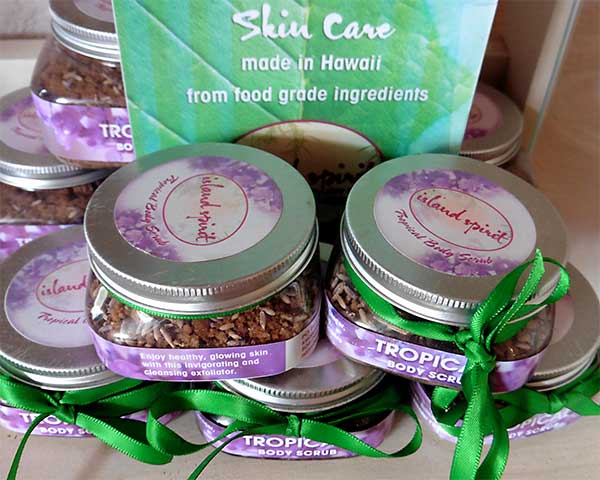 island spirit skin care herbal body scrubs